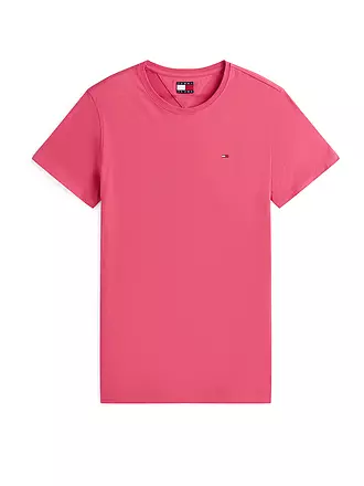 TOMMY JEANS | T-Shirt | dunkelrot